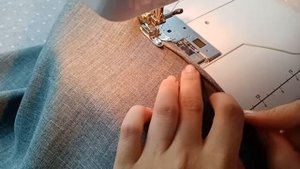 Cкатерть на овальный стол/обработка вподгибку по кругу