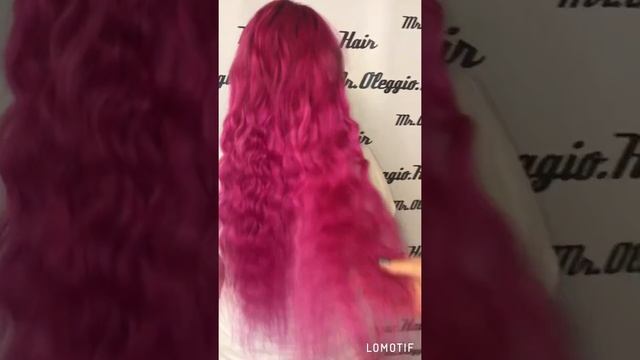 Наращивание волос на розовый цвет смотреть онлайн