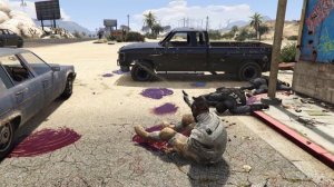 GTA 5 NPC Wars (US Army vs NOOSE)