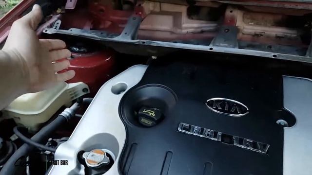 Kia Carens распорка передняя смотреть онлайн