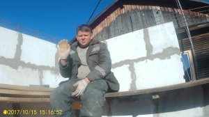 Влог. Стройка гаража продолжается.