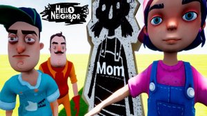 ШОУ ПРИВЕТ СОСЕД!ВАСИЛИЧ НАШЁЛ СЕМЬЮ И ПОБЕДИЛ ТЕНЬ!ИГРА HELLO NEIGHBOR 2 MOD KIT ПРОХОЖДЕНИЕ!ПЕСНИ!