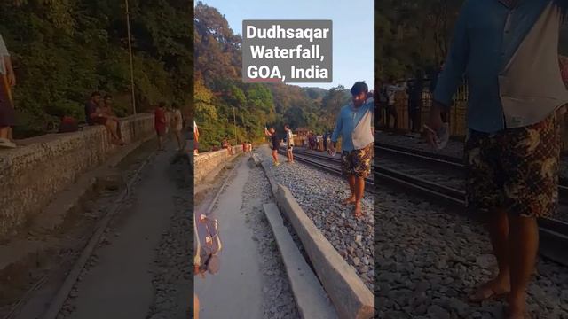 Dudhsaqar Waterfall, GOA, India. Дудсагар водопад, ГОА, Индия. #dudhsaqar #dudhsaqarwaterfall #goa