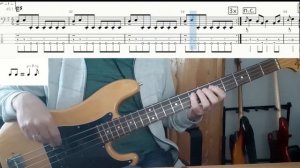 Deep Purple Black Night. Bass Cover Tabs Score Notation Chords Transcription. Bass: Roger Glover