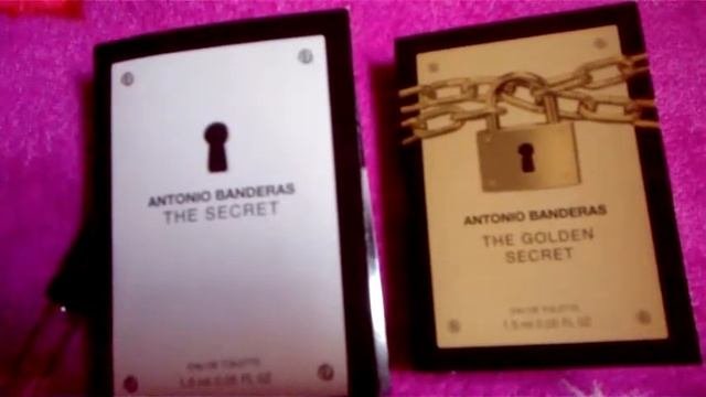 Perfumes Do Antonio Banderas The Secret E The Golden Secret - O Que Achei  !