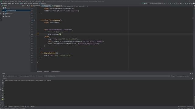 Android Kotlin - Ble Scanner