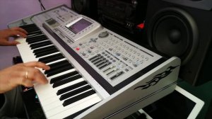 Ketron Audya 5.Стиль DJ Danse 4 - Bass, Live Gitar, Audio Drums Natural!!!