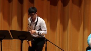 Fright of the Bumblebee - ( Alto Saxophone ) - 音樂堂 - ( Student Saxophone Show ) - 2015