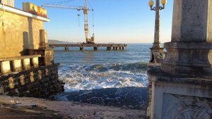 Зимняя Абхазия. Сухуми. Часть первая.