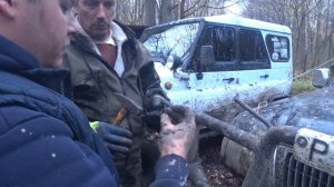 Great Wall Safe - на off-road покатухе сломался рулевой кардан, чиним в поле.