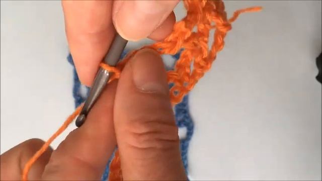 Вязание для начинающих. Скрученная сетка. Ажур крючком.