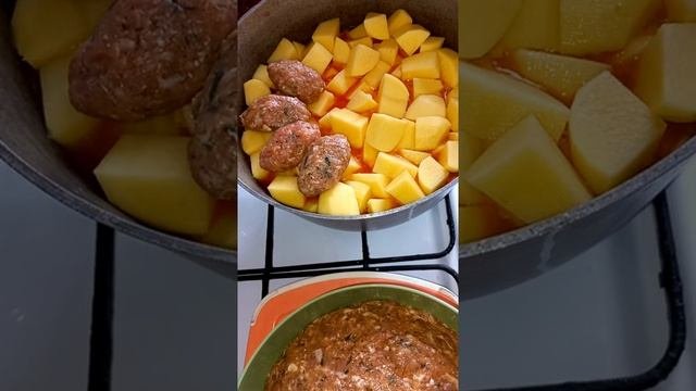 Рецепт домашних фрикадалек с овощами
