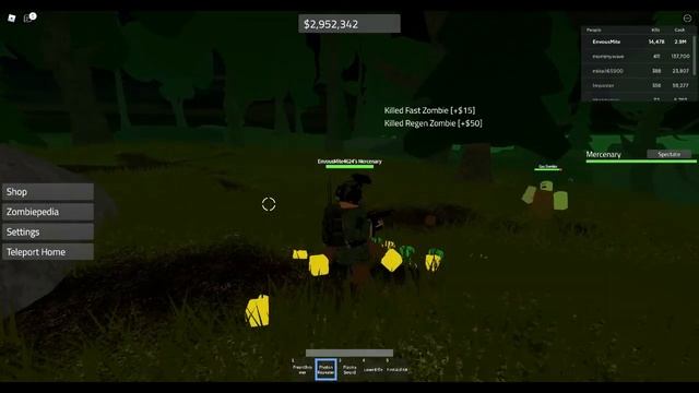 Roblox - mercenary update/Undead Defense Tycoon смотреть онлайн
