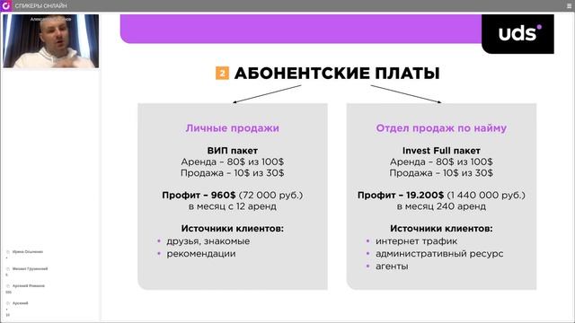 Презентация партнерской программы UDS. Александр Лукьянов смотреть онлайн