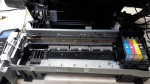 Флажок упирается каретку, epson tx 419