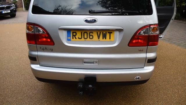 06 Ford Galaxy 1.9 Diesel Turbo Ghia Moondust Silver смотреть онлайн