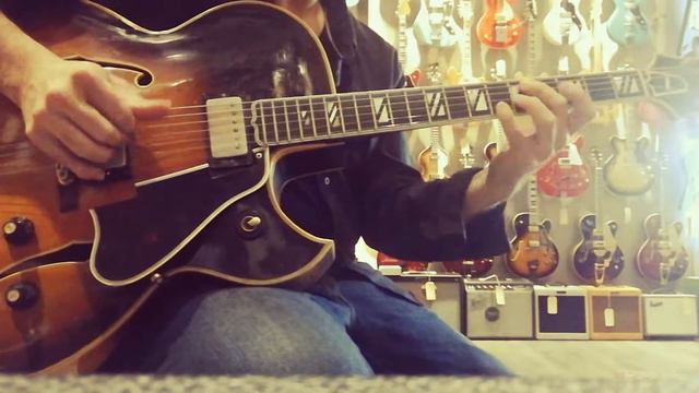 Gibson "Super 400 original of 1968" Improvisation Part 1 смотреть онлайн