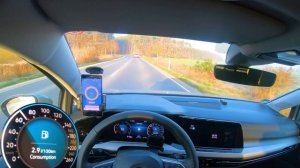 ? 2020 VW Golf 8 | POV | Test Drive | Autobahn | Country Road | 4k