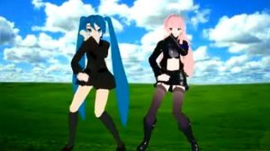 [MMD] Miku and Luka Dance To Ievan Polkka