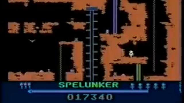 Atari 800 XL - Spelunker смотреть онлайн