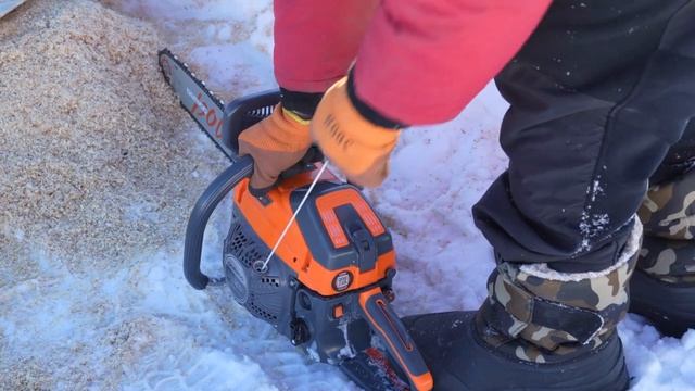 Обзор бензиновой пилы DAEWOO DACS5820XT смотреть онлайн