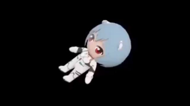 Игрушечная Аянами Рей крутится 10 часов