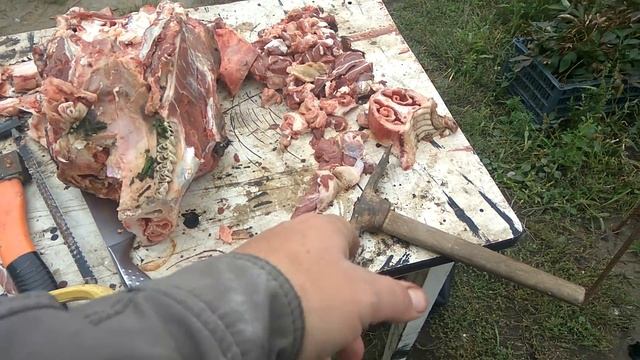 Купил говяжью голову, готов фундамент оранжереи смотреть онлайн