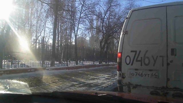 Езда по тротуару г. Саратов смотреть онлайн