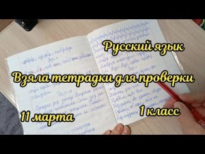 Взяла тетрадки для проверки
