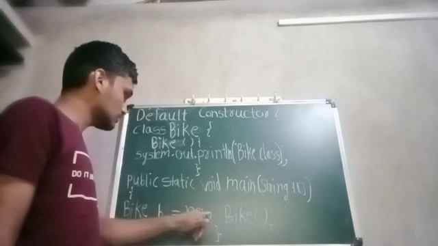 Default Constructor in the java programming. |JavaMaster| Abhishek Mali|