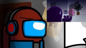 Among Us Reacts to Among Us Animation Alternate 2 Part 1 - Rescue 1/2 (Made By Rodamrix)