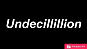 Ultimate Numbers List (Part 1: Negative Infinity to Googolplex)