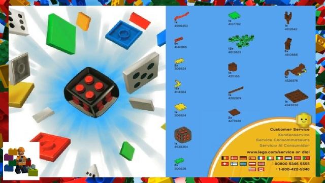 LEGO instructions - Games - 3853 - Banana Balance смотреть онлайн