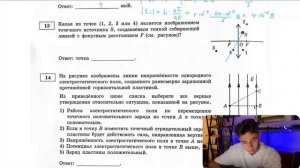 Какая из точек (1, 2, 3, или 4) является изображением точечного источника S, создаваемый тонкой - №
