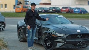 Битый FORD MUSTANG в максимальной комплектации c аукциона США! Авто из США - ОБЗОР