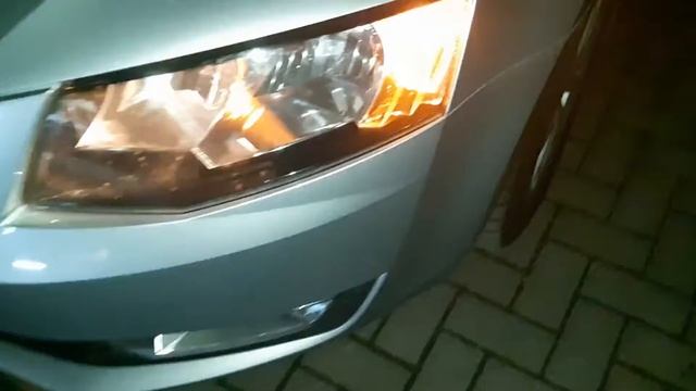 Skoda octavia turn signal USA style смотреть онлайн