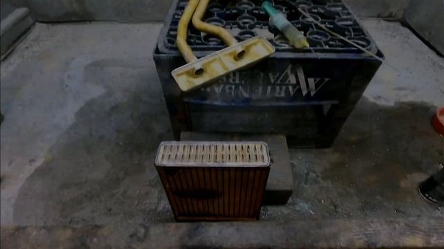 Чистка, шомполение и пайка радиатора отопителя салона Jeep Grand Cherokee смотреть онлайн