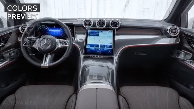 2023 Mercedes-Benz GLC - New Model Colors of Interior & Exterior смотреть онлайн