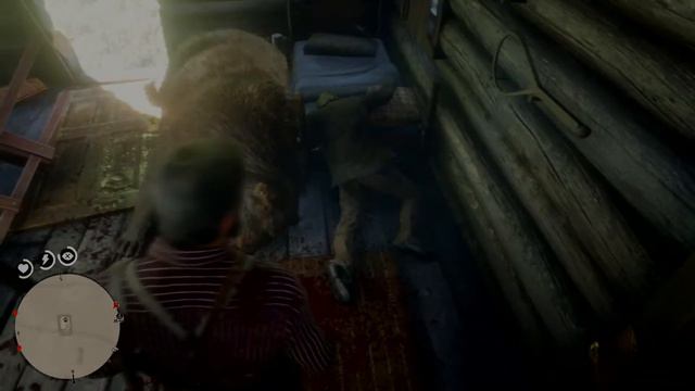 Медведь в избушке - Red Dead Redemption 2