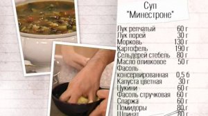 Рецепт супа "Минестроне"