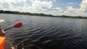 Байдарка Ермак-450. Озеро Кебское. 08.06.19г