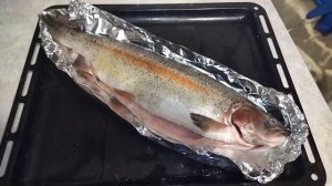 Как приготовить радужную форель в духовке