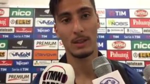 Lazio, Strakosha in zona mista dopo la vittoria con il Chievo Verona