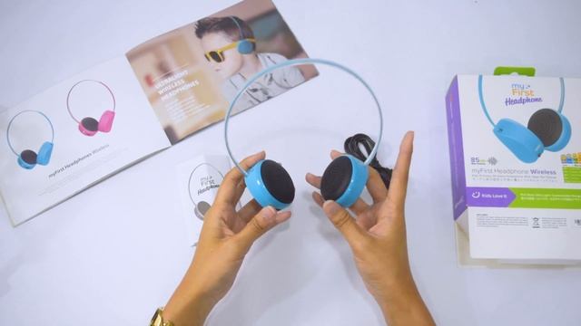 myFirst Headphones Wireless Unboxing Video - Kids Friendly Wireless Headphones смотреть онлайн
