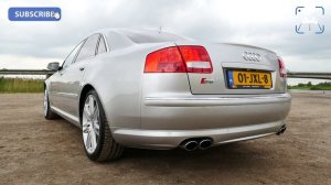 Audi S8 D3 5.2 V10 NICE! StartUp & Revs Exhaust Sound