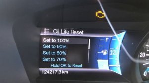 Сброс счётчика масла Ford Fusion Titanium 2.0 EcoBoost 2014