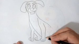 How to draw a  Dalmatian. 101 Dalmatians. Как нарисовать Далматинца. 101 Далматинец.