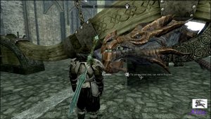 Skyrim Как поймать Одавинга в Драконьем Пределе