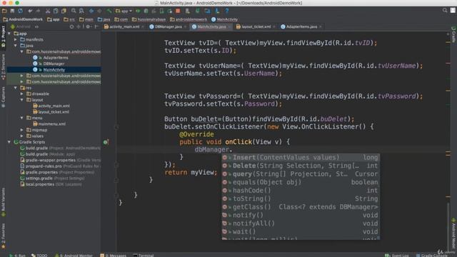 SQLite Delete | Part 51 | The Complete Android App Development смотреть онлайн