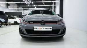 Volkswagen Golf в OKLEYKA.PRO Оклейка кузова в серый (Nardo Gray).